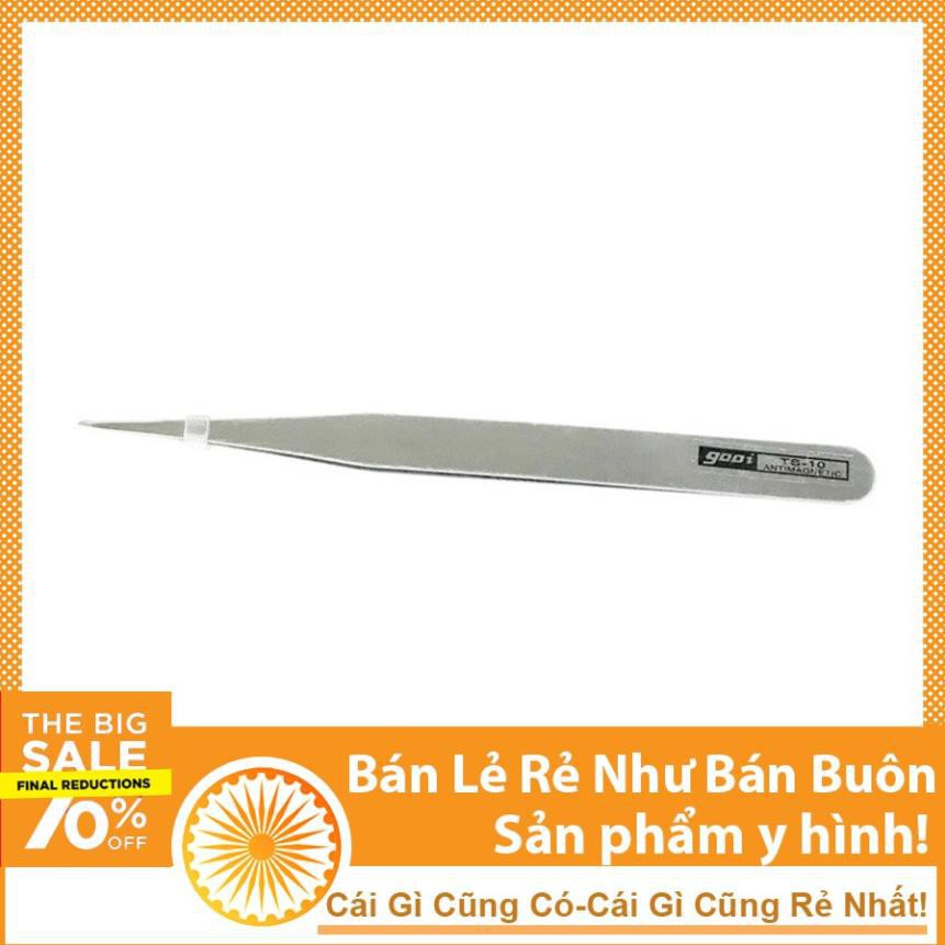 Nhíp Kẹp Linh Kiện GOOi - Loại Thẳng TS-10 - NTHN