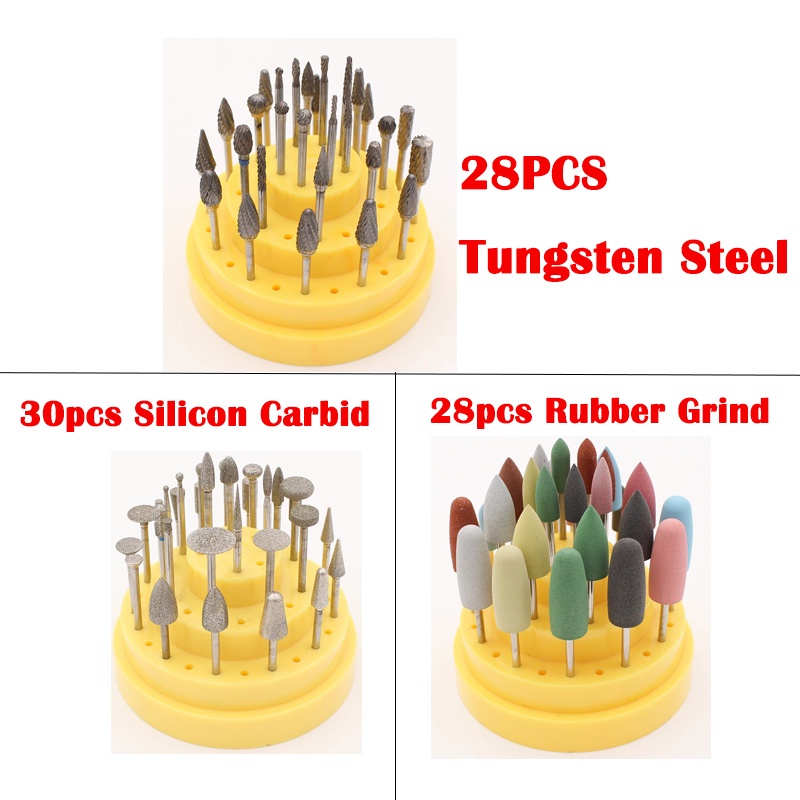 Set dụng cụ đánh bóng răng cầm tay bằng silicon cao silicon tốc độ thấp cao cấp
