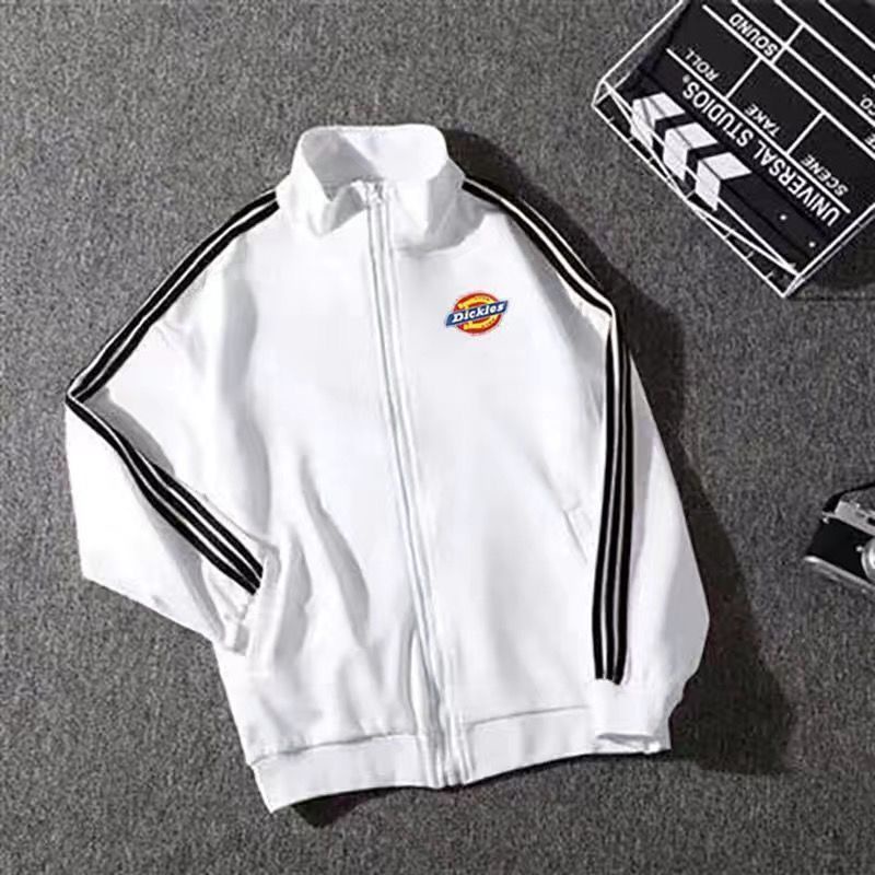 Áo khoác nam bomber hàn quốc Áo Khoác  Áo Khoác Thể Thao Ba Sọc Màu Đỏ Phong Cách Hàn Quốc Mới Mùa Thu Năm 2021 Cho Nam Sinh