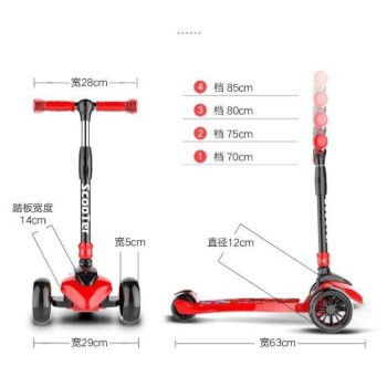 XE TRƯỢT SCOOTER LOẠI 1 MÀU XANH CHO BÉ VẬN ĐỘNG