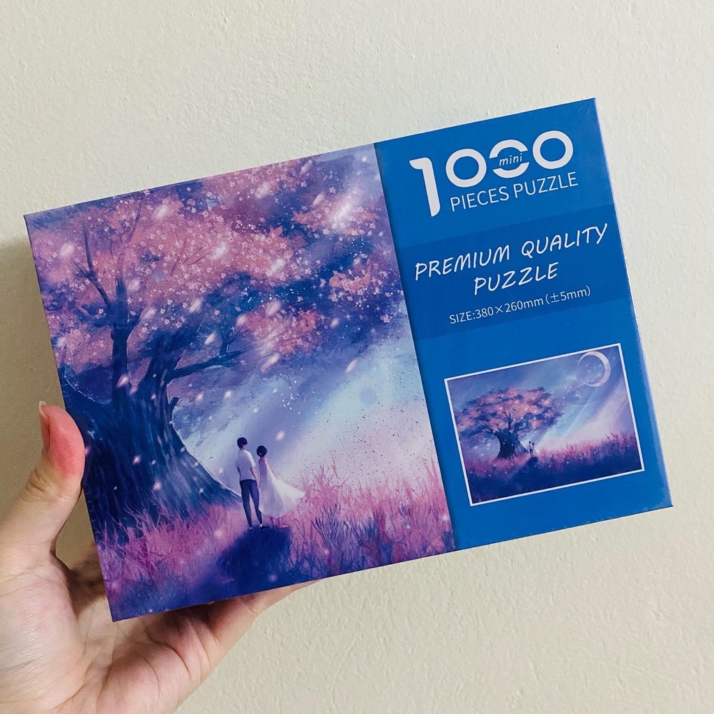 Tranh ghép hình mini 1000 mảnh - mini jigsaw puzzle 1000pcs