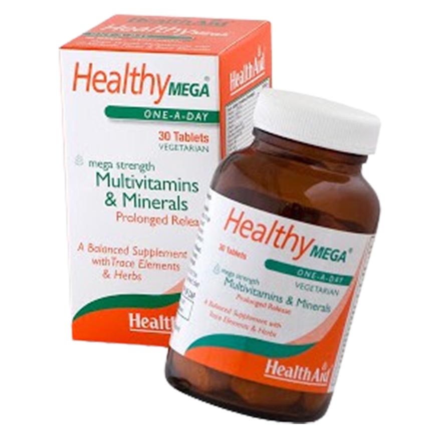 HealthAid Healthy Mega giúp bồi bổ và tăng cường sức khỏe 30 viên , Cvspharmacy