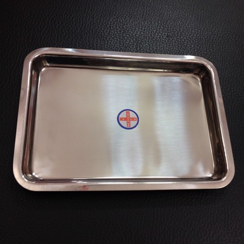 Khay inox y tế hình chữ nhật các size