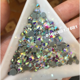 Đá Tiệp Chân Keo Mix Size Siêu Sáng trang trí móng