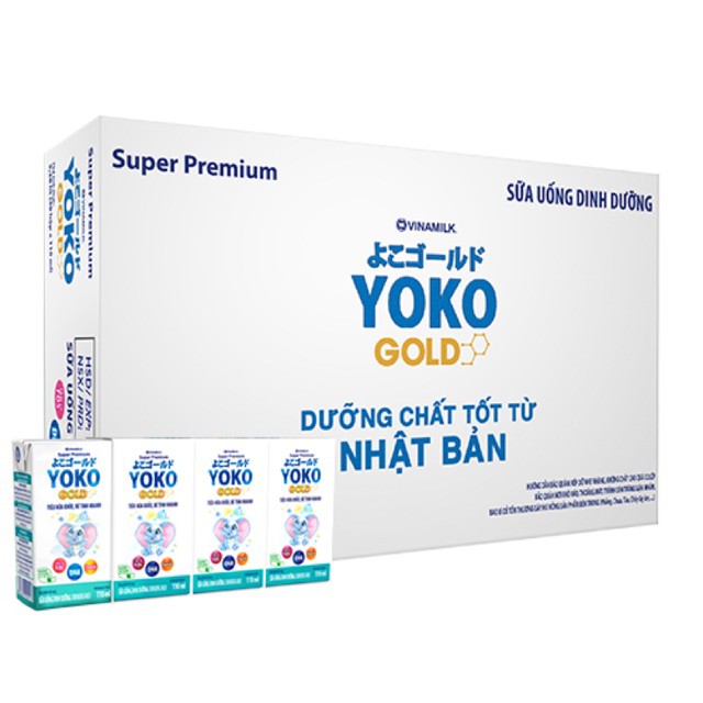 Thùng sữa Yoko pha sẵn 110mlx48hộp