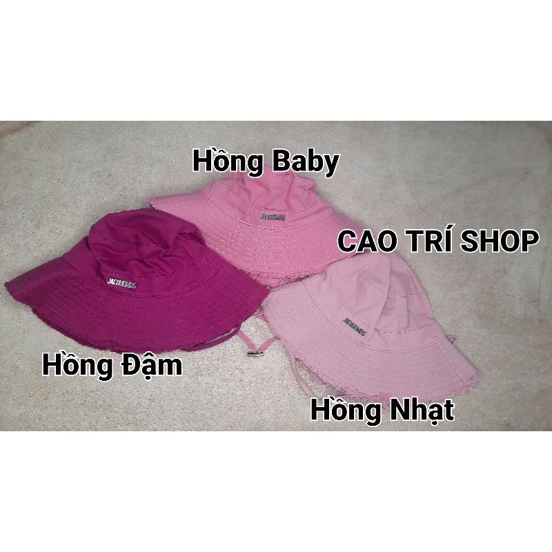 NÓN BUCKET Tai Bèo JACQUEMUS Cá Tính HOT TREND (CHUẨN LOẠI 1, CÓ TAG GIẤY )