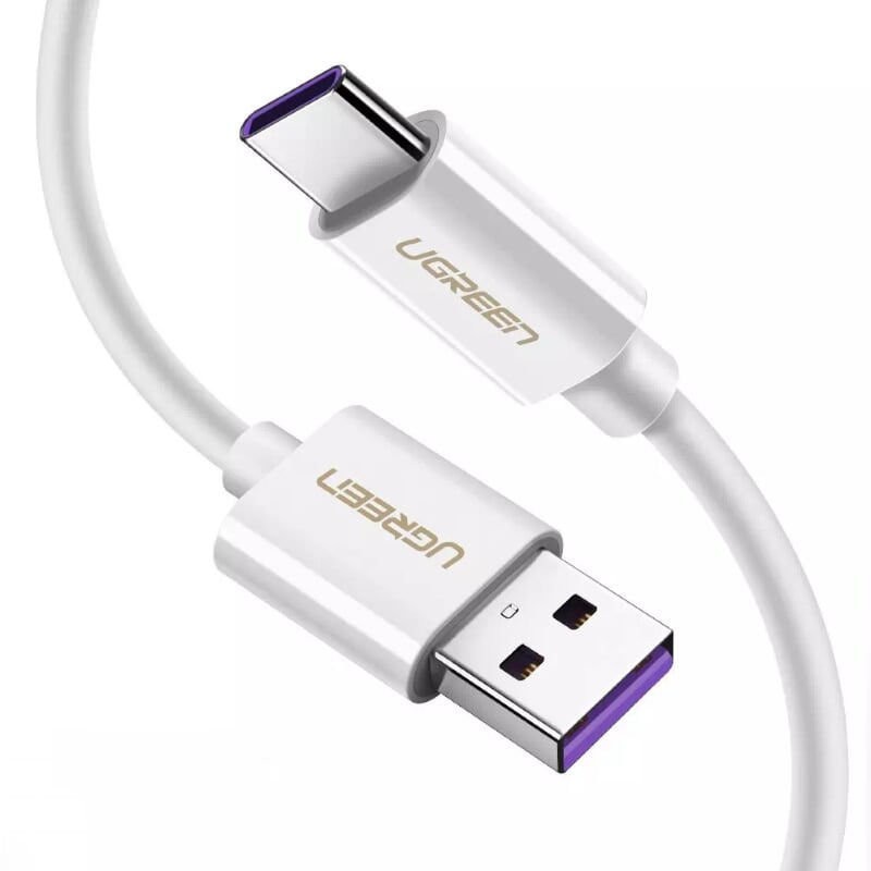 [Mã 99ELHA giảm 7% đơn 300K] Cáp sạc và truyền dữ liệu từ cổng USB 2.0 sang USB type C 5A dài 2m UGREEN US253