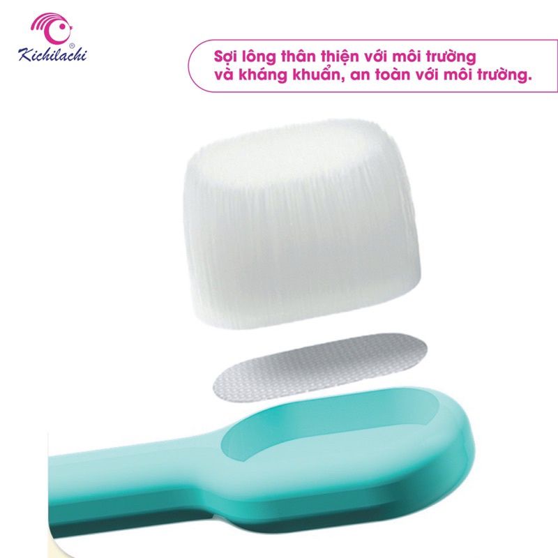 BÀN CHẢI LÔNG TƠ SIÊU MỊN,CHĂM SÓC RĂNG MIỆNG AN TOÀN CHO BÉ