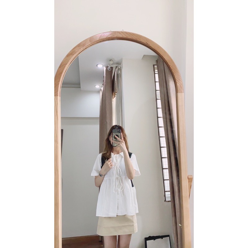 Set Áo bbd buộc dây + chân váy kaki feedback ở cuối🍒 | BigBuy360 - bigbuy360.vn