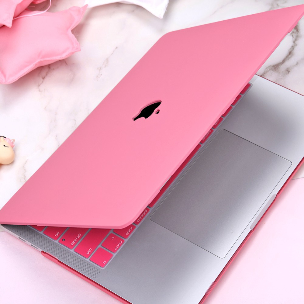 Vỏ bọc logo rỗng kèm phủ bàn phím MacBook Air 11 Pro 13 15" Retina 12 Mac 13.3 15.4 inch Model A1465 A1370 A1534 A1466 A1369 A1278 A1706 A1989 A2159 A1708 A1398 A1707 A1990 A1932