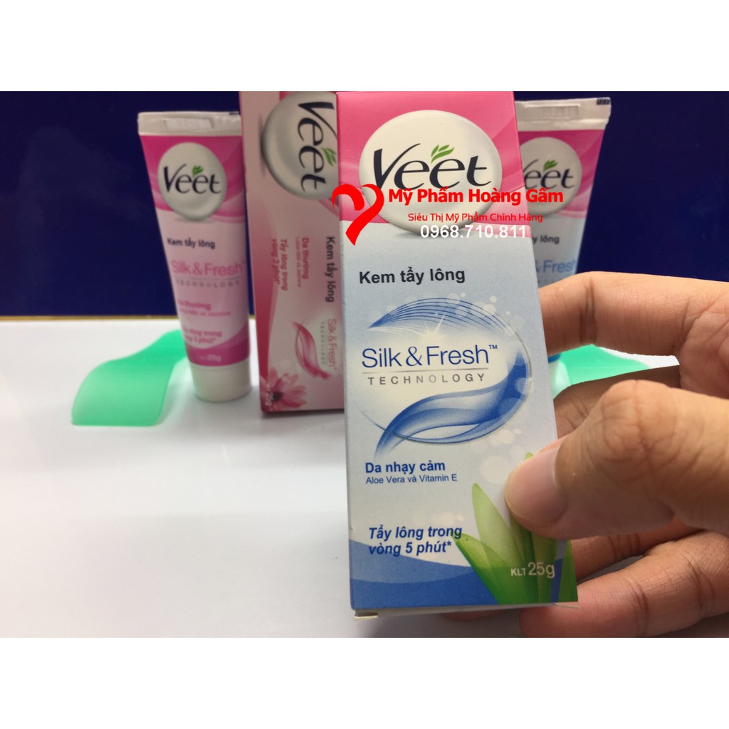 Kem tẩy lông veet của pháp 25g