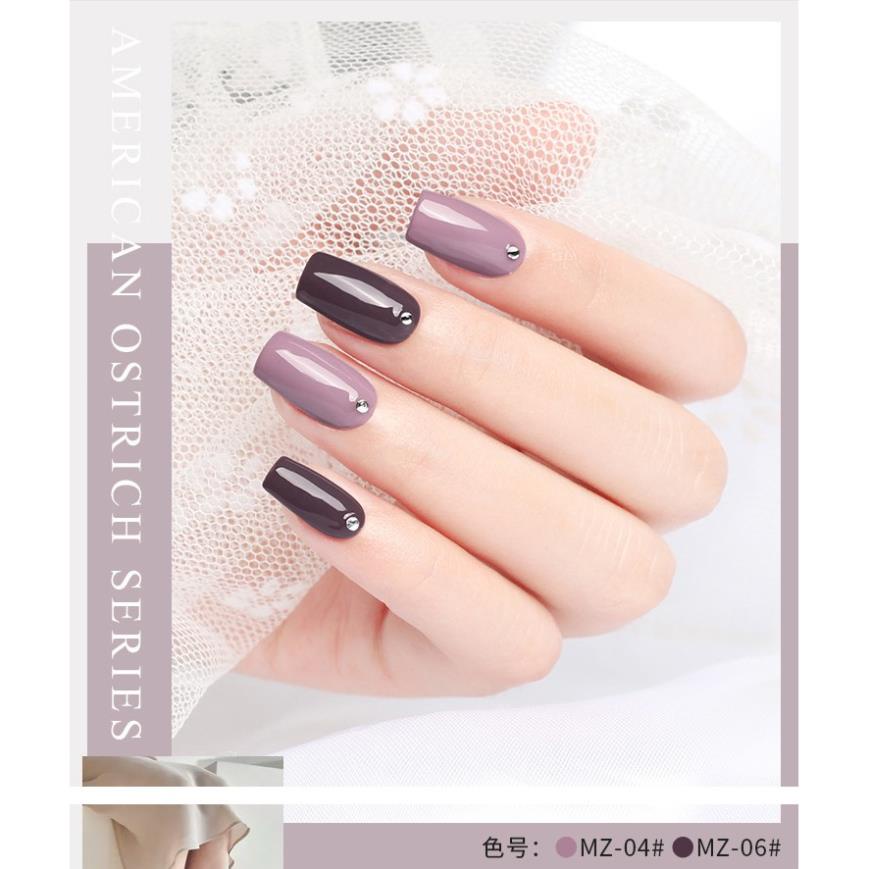 Sơn Gel AS vỏ đen Mã MZ ( Cam Kết Chính Hãng - làm khô sơn gel bằng máy hơ uvled )