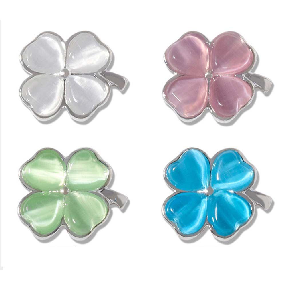 Phụ Kiện Trang Trí Móng Tay Hình Cỏ Bốn Lá Xinh Xắn|Set 5 Phụ Kiện Trang Trí Móng 3D Thời Trang