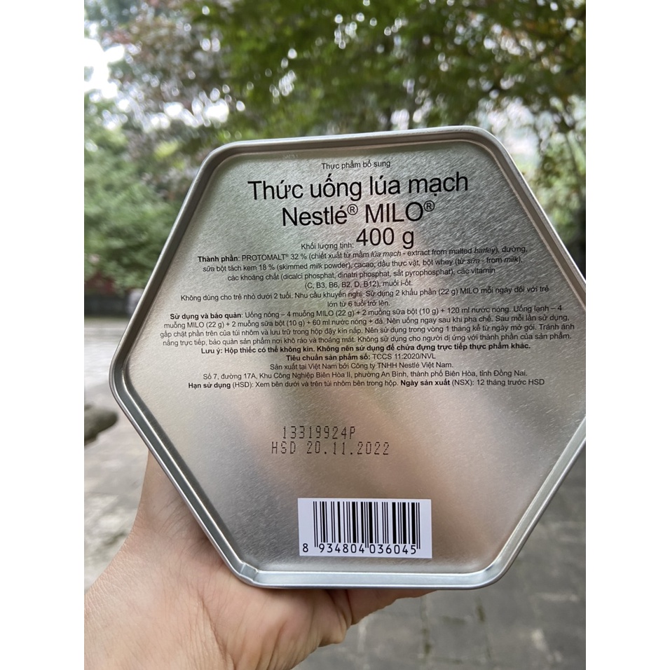MILO HỘP THIẾC PHIÊN BẢN TẾT 400G