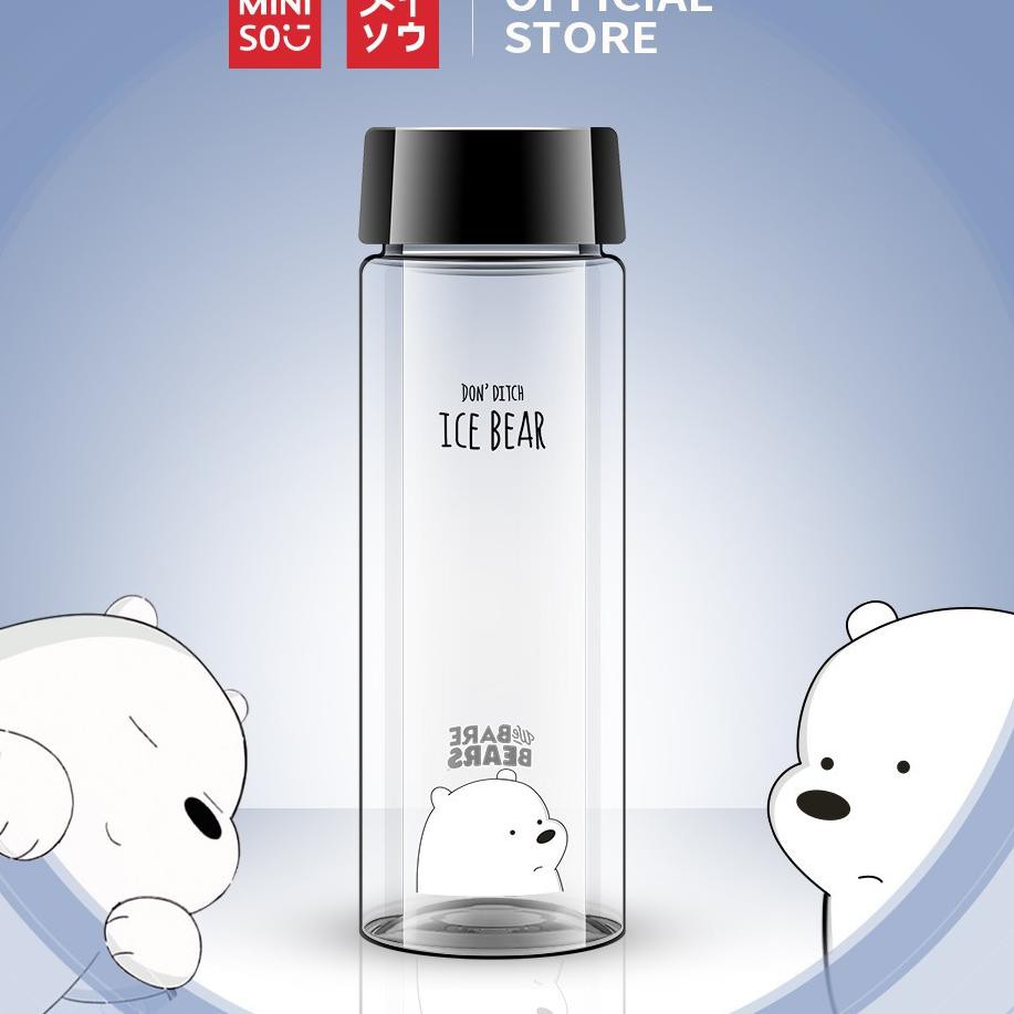 Bình Nước Nhựa Miniso 540ml Dễ Thương