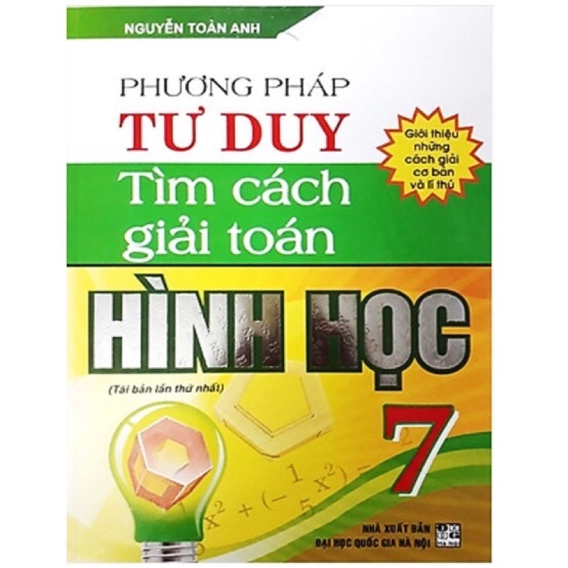 Sách - Phương Pháp Tư Duy Tìm Cách Giải Toán Hình Học 7