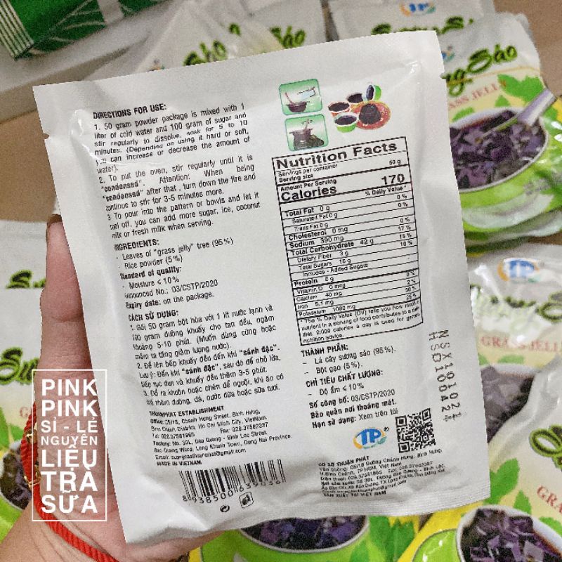 Bột sương sáo đen Thuận Phát gói 50g