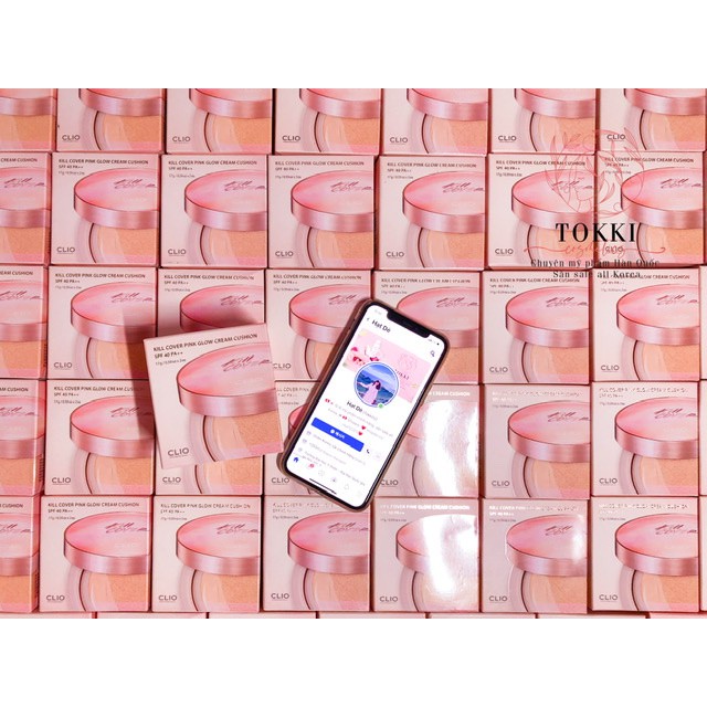 Phấn nước CLIO KILL COVER PINK GLOW CREAM | BigBuy360 - bigbuy360.vn
