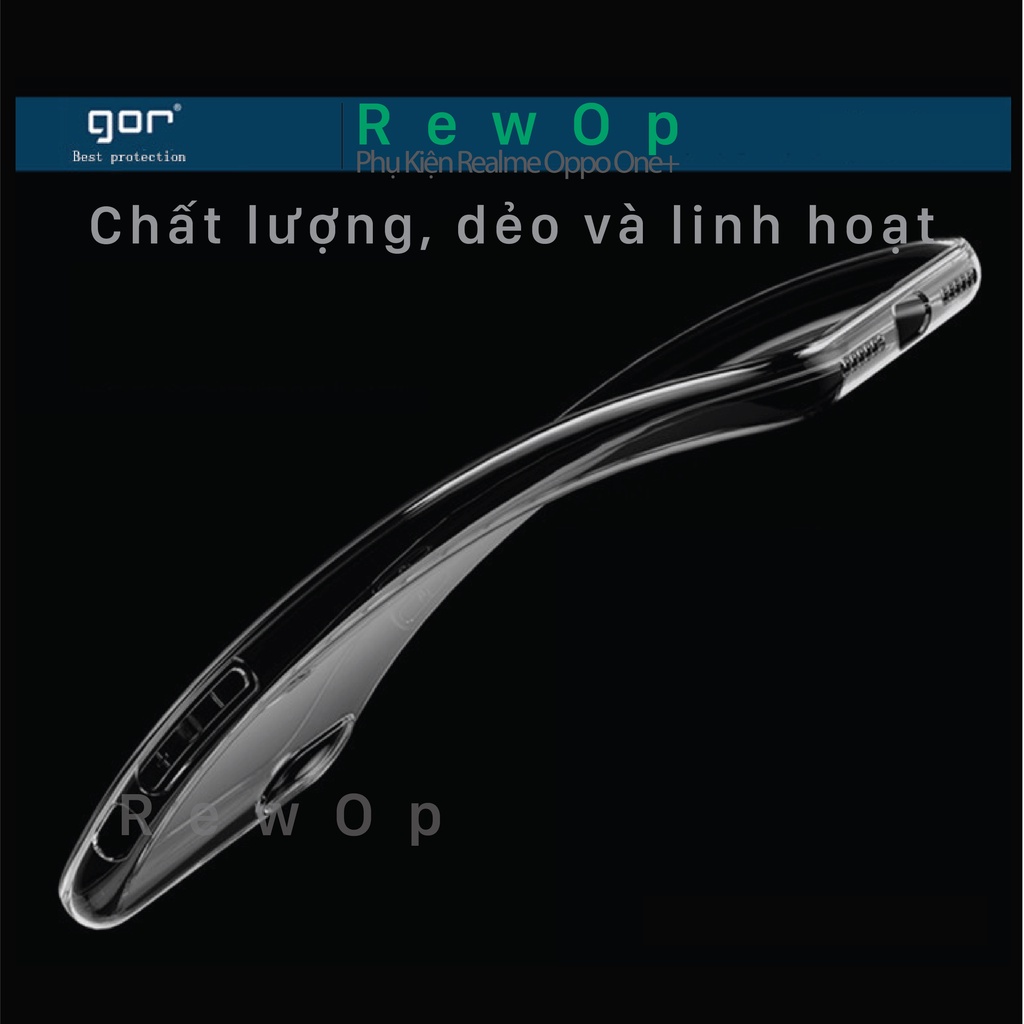 Ốp Lưng Trong suốt Realme GT, GT Neo, Neo Flash, Neo 2T, Q3 Pro, GT2, Neo 2, Q5 Pro, GT2 Pro - Hàng Chính Hãng GOR