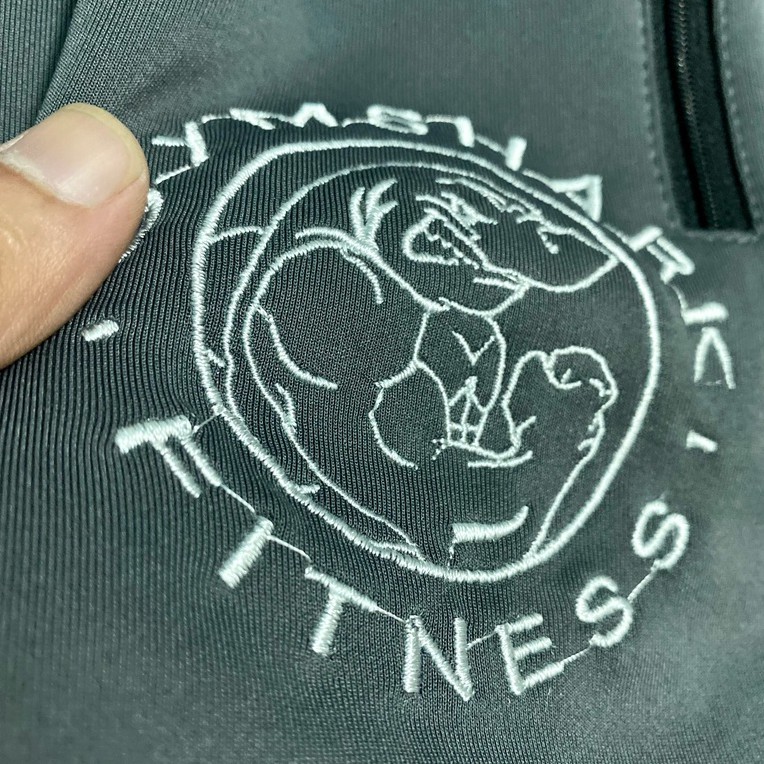 Quần thun nam thể thao DO GYM SHOP logo thêu thun poly 4 chiều thoáng mát