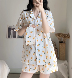 Set đồ ngủ cotton kèm bịt mắt