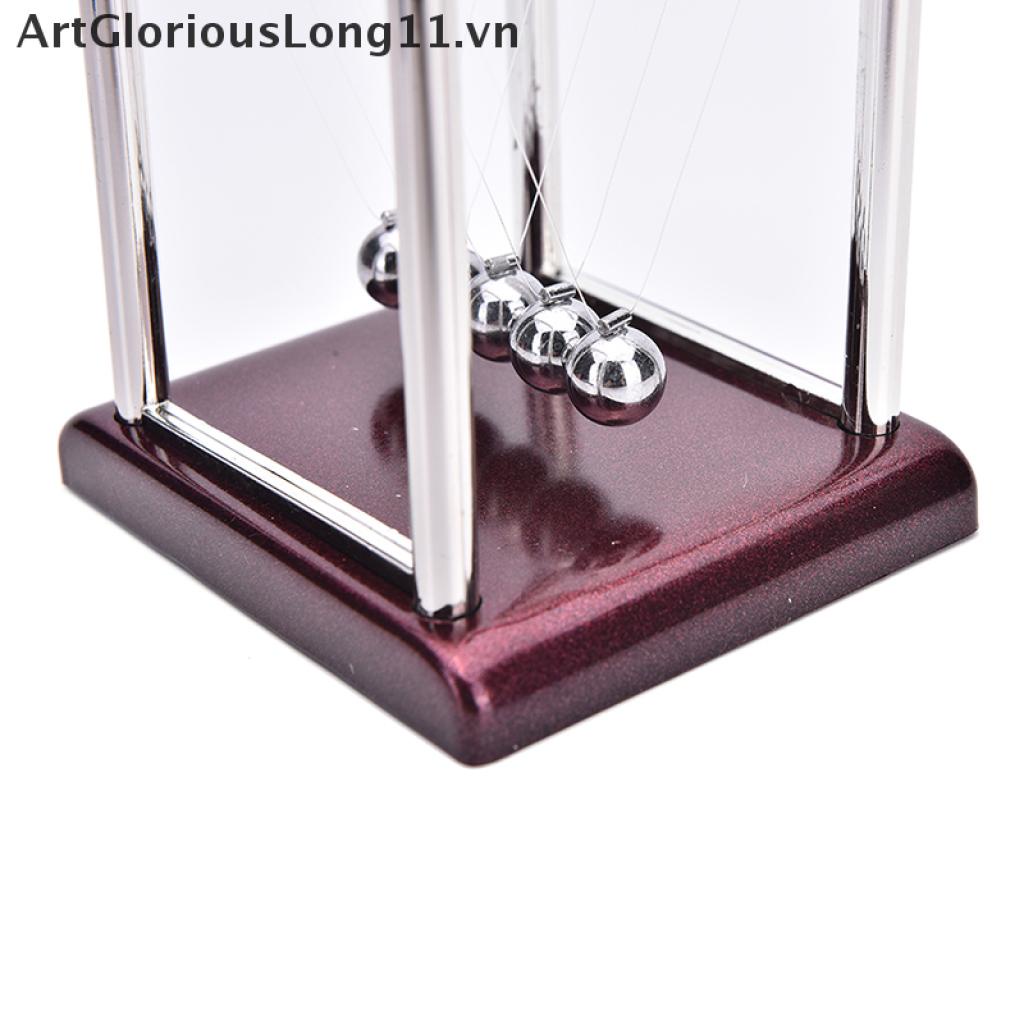 [ArtGloriousLong11] Đồ Chơi Bóng Cân Bằng Newton Khoa Học Vật Lý Để Bàn Vui Nhộn Làm Quà Tặng