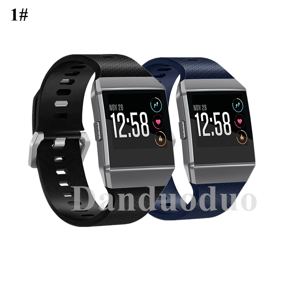 Set 2 dây đeo thay thế cho đồng hồ thông minh Fitbit Ionic