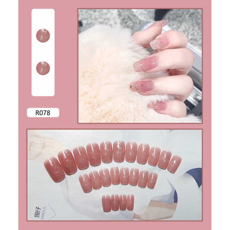 Móng tay giả đẹp làm nail 💖kèm keo💖 / R061-080/