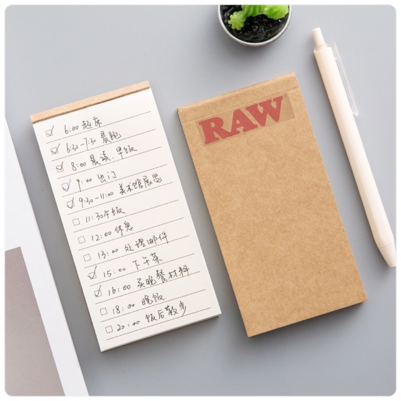 Tệp giấy ghi chú tiện dụng chất lượng cao 32 - 50 tờ raw