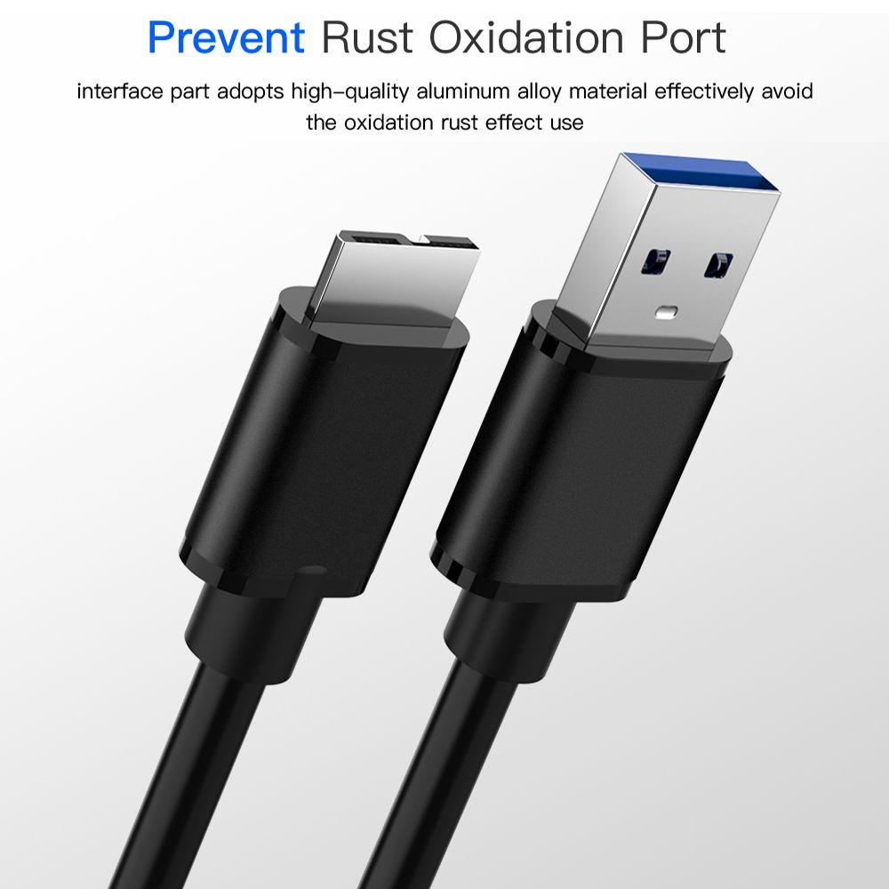 BTLIMER Dây Cáp Sạc Nhanh Ổ Cứng Ngoài USB 3.0 Sang Micro B Dành Cho Samsung Note 3 S5