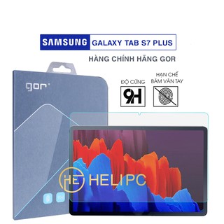 Kính cường lực Samsung Galaxy Tab S7 Plus / Tab S7 / Tab S6 / Tab S6 Lite / Tab A7 chính hãng Gor độ cứng 9H