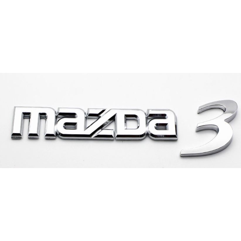 Tem chữ nổi MAZDA 3
