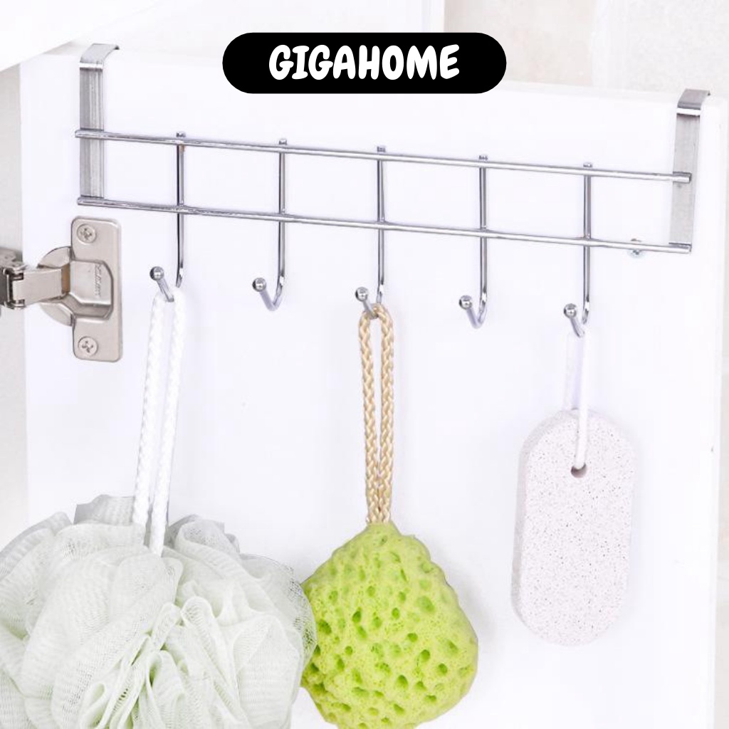 Móc Inox Treo Đồ Cá Nhân Sau Cánh Cửa GIGAHOME Chắc Chắn 6802
