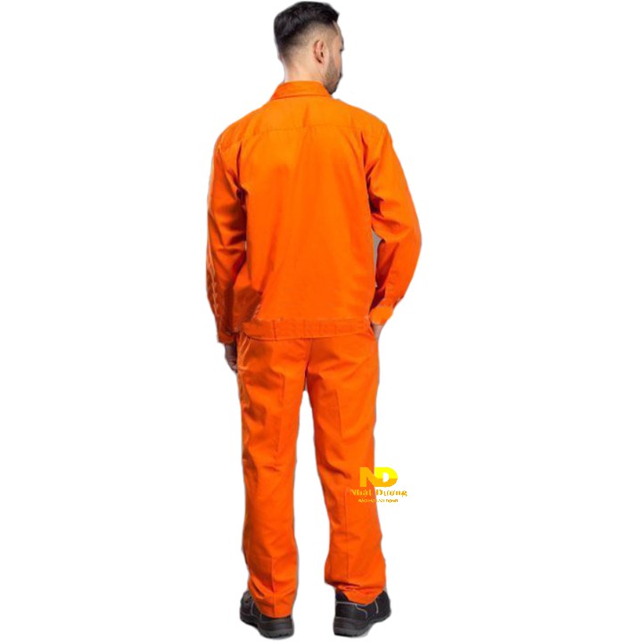 Quần áo bảo hộ lao động điện lực thường - giành cho miền trung vải kaki liên doanh