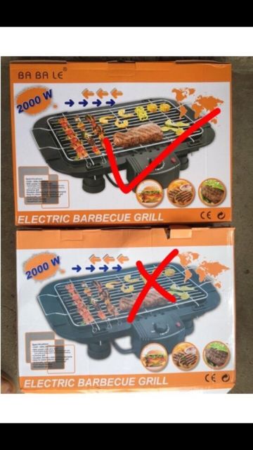 Bếp nướng không khói eletric barbecue grill - Gía rẻ