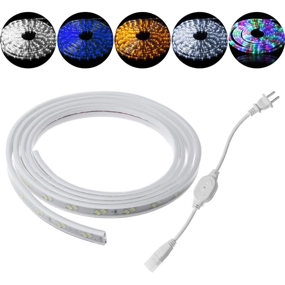 LANSEL Dây Đèn LED Màu Neon Linh Hoạt Chống Thấm Nước Dùng Ngoài Trời