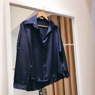 ÁO SƠ MI LỤA SATIN-SILK SHIRT