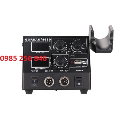 Bộ trạm khò hàn GORDAK 868D 2 màn hình hiển thị - hàng chính hãng