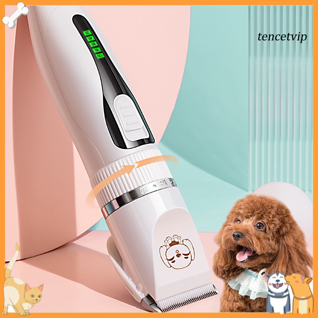1 Set Máy Cạo Lông Thú Cưng Tiếng Ồn Thấp 33 Răng Chất Lượng Cao