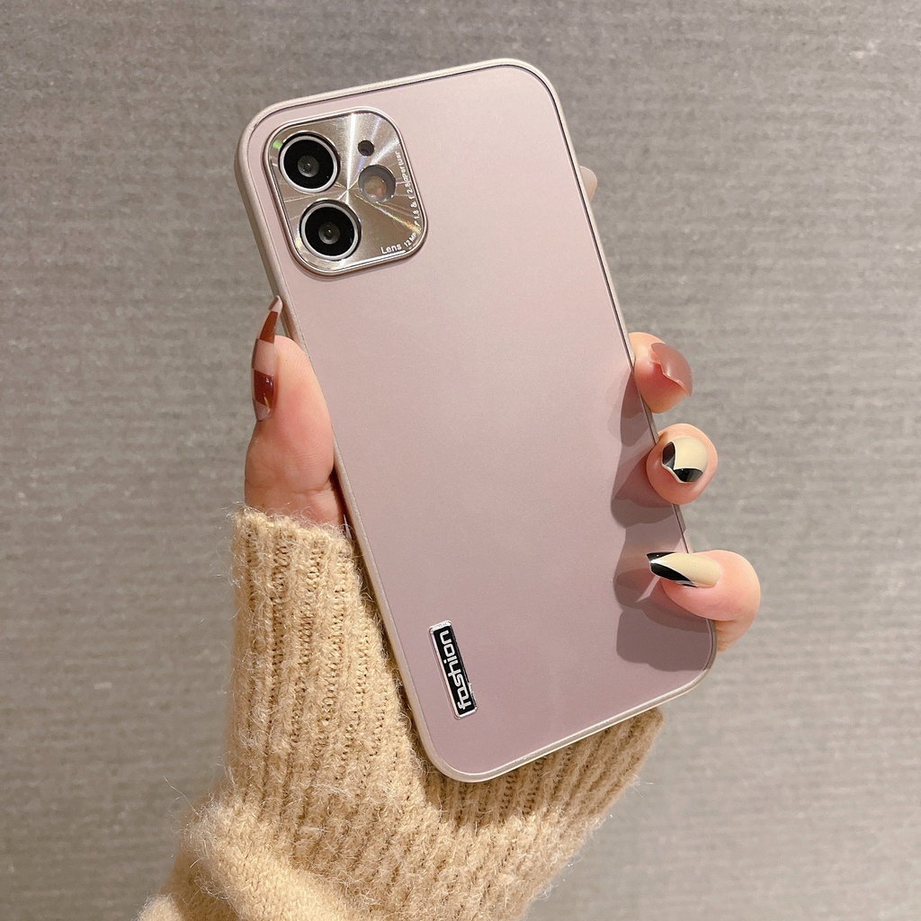 Ốp Điện Thoại Kim Loại Bảo Vệ Ống Kính Máy Ảnh Cho for iPhone11Pro 11Promax 12Pro 12Promax