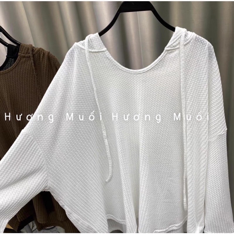 áo len xốp thu đông mũ có dây rút - hang qc loại 1 | BigBuy360 - bigbuy360.vn