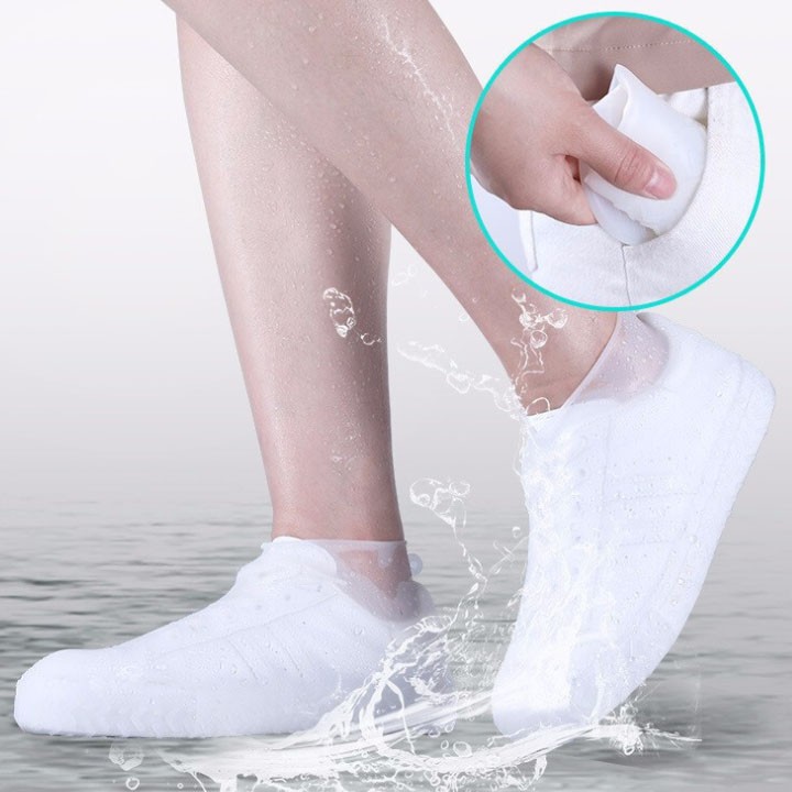 Vỏ bọc giày đi mưa bằng silicon chống trượt | BigBuy360 - bigbuy360.vn