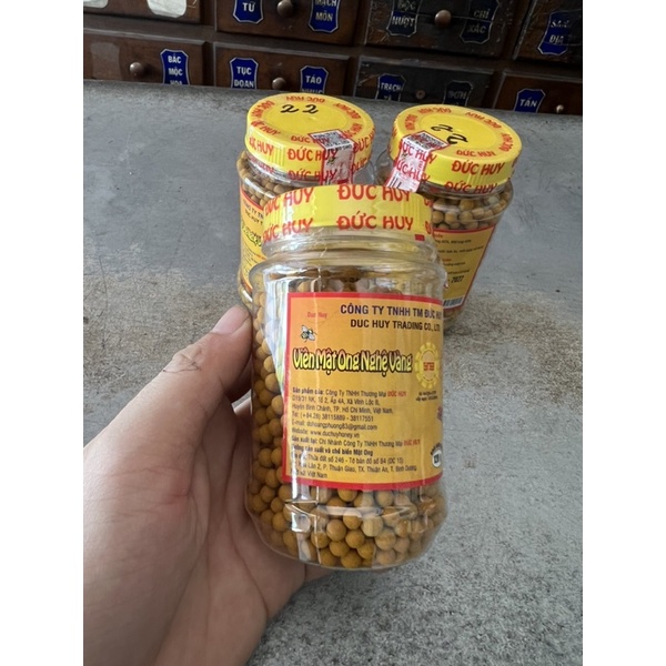 Viên Mật Ong Nghệ Vàng