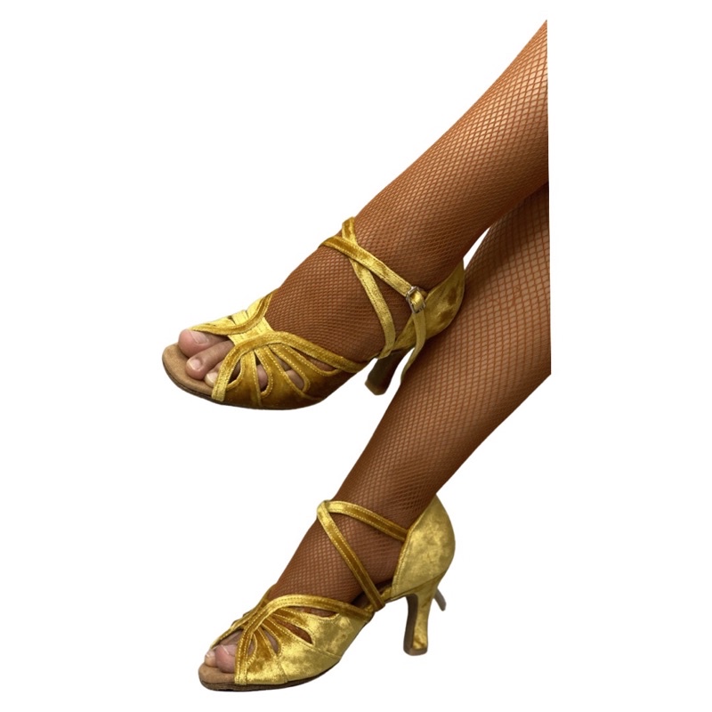 GIÀY KHIÊU VŨ BƠ GIÀY KHIÊU VŨ LATIN NHUNG ÊM, VŨNG CHẮC bảo hành trọn đời XK010N