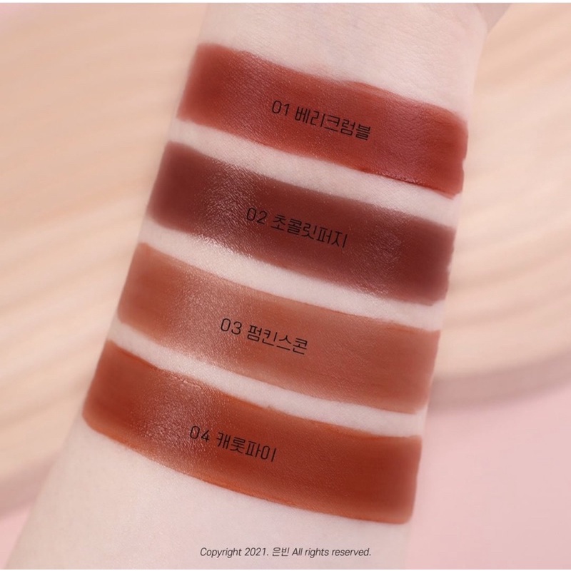 SON KEM LÌ ETUDE HOUSE CREMA VELVET TINT