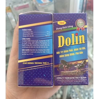 DOLIN Trị sưng đầu, phù mặt, viêm khớp, viêm phổi