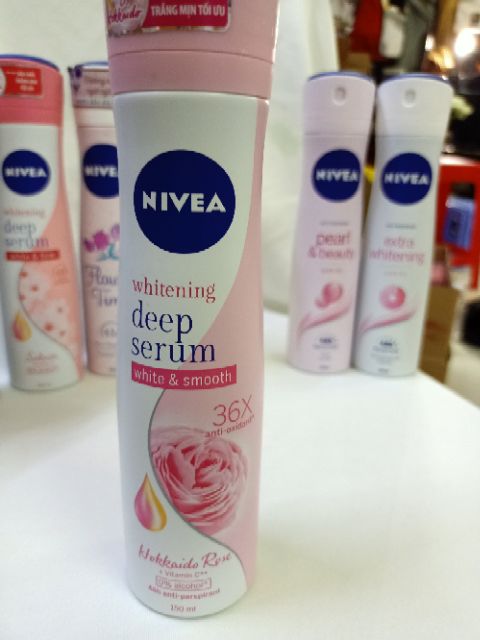 Xịt khử mùi NIVEA nữ ngọc trai quyến rũ (150ml)