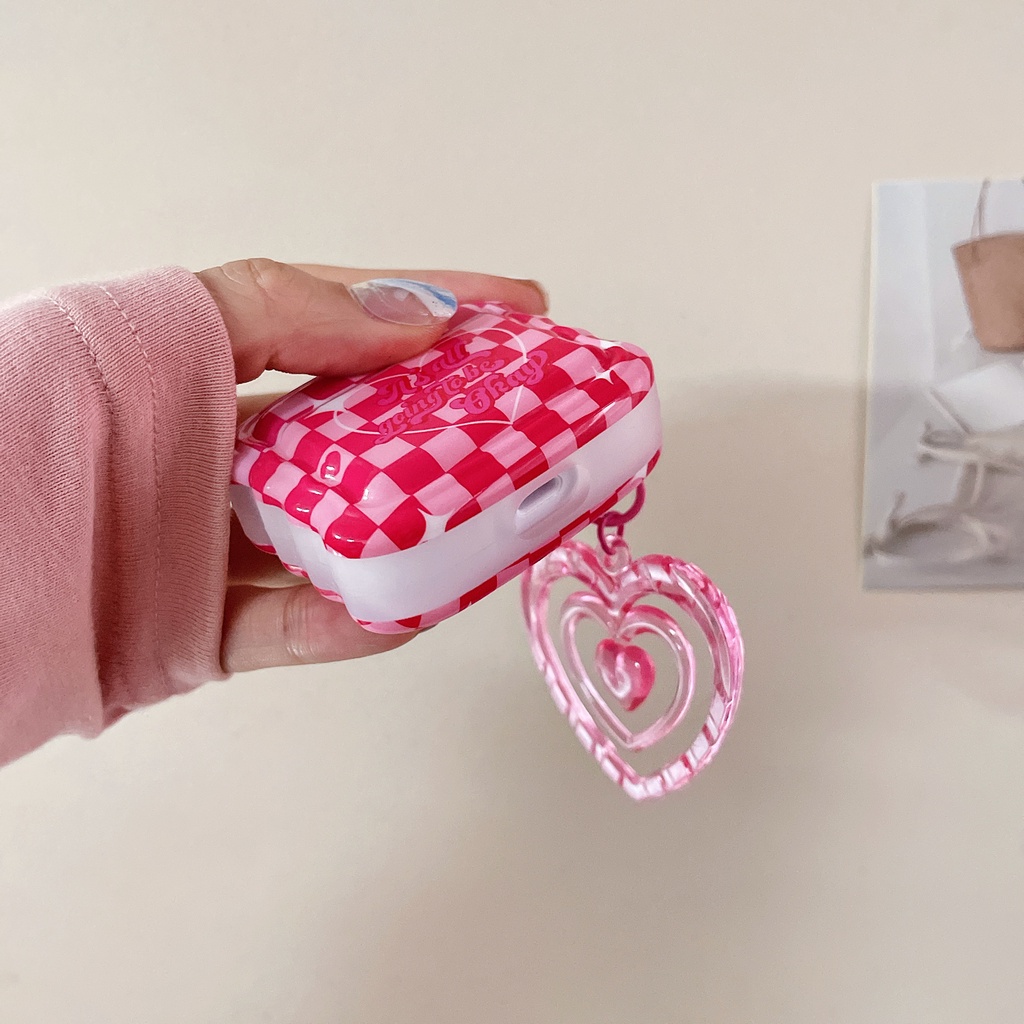 Vỏ Bảo Vệ Hộp Sạc Tai Nghe Bluetooth airpods 1 2 3 pro Bằng tpu Mềm Hình Hoa Hồng Và Trái Tim Dễ Thương Mới