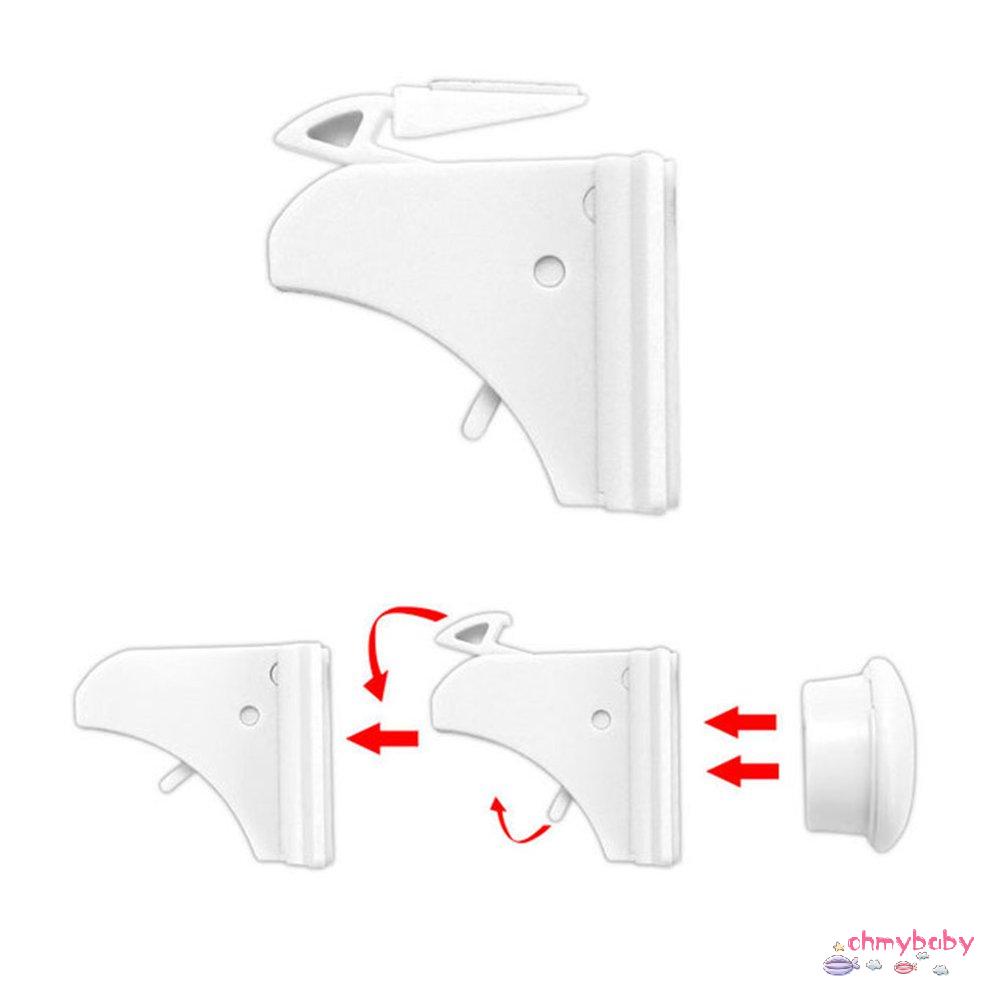 Khóa cửa ngăn kéo/ cửa lớn/ tủ từ tính bảo vệ đa năng an toàn cho bé