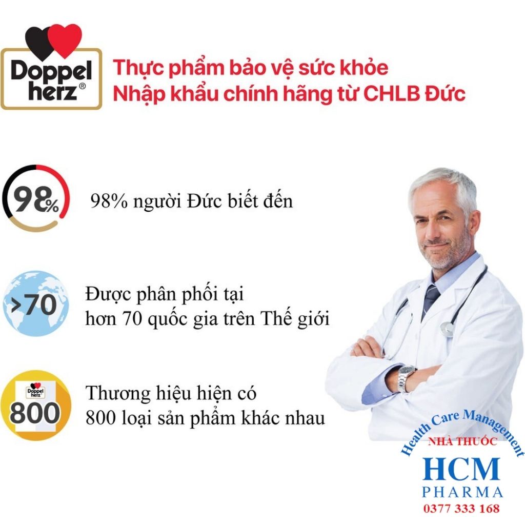 Viên uống cân bằng nội tiết tố nữ Doppelherz Aktiv-Meno hộp 20 viên nhập khẩu Đức DVN24